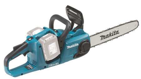 MAKITA DUC353Z KETJUSAHA 2X18V, HIILIHARJATON, LAIPPA 350MM, 20 M/S. RUNKOVERSIO