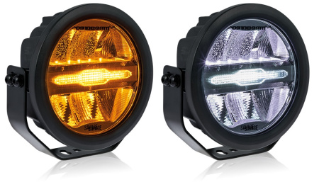 OPTIBEAM SAVAGE 7 LED KAUKOVALO 9-36V + ORANSSI/VALKOINEN PARKKI