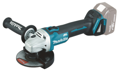 MAKITA DGA506Z KULMAHIOMAKONE 125MM JARRULLA 18V, HIILIHARJATON. RUNKOVERSIO