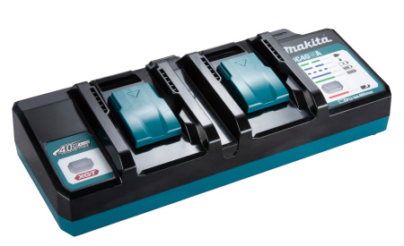 MAKITA 1911L9-4 LATAUSLAITE DC40WA KAHDELLE AKULLE, XGT 40V. LATAUSAIKA 4,0AH 220MIN