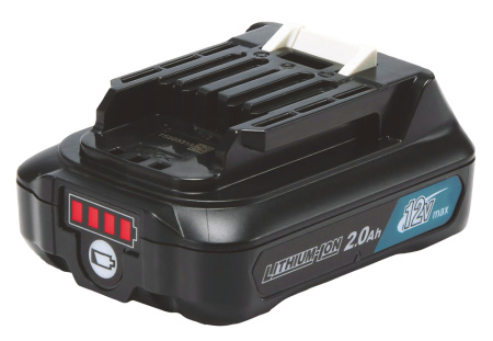 MAKITA 197396-9 AKKU BL1021B, CXT, 2,0 AH, LIUKULUKITUS, KAPASITEETTINÄYTTÖ