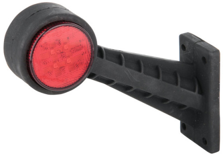 ÄÄRIVALO LED PUNAINEN/VALKOINEN 9-30V 45
