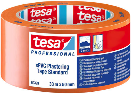 RAKENNUSTEIPPI PVC ORANSSI 33M / 50MM 60399