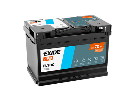 EXIDE-AKKU EFB EL700 70AH