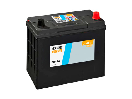 EB454 EXIDE EXCELL 45AH 237X127X227 -/+ 330A