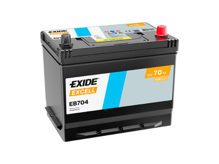 EXIDE-AKKU EXCELL EB704 70AH