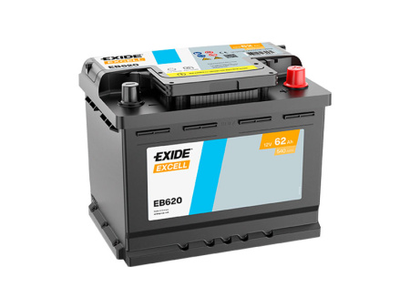 EXIDE-AKKU EXCELL EB620 62AH