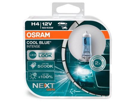 OSRAM COOL BLUE 12V H4 NEXTGEN DUO BOX