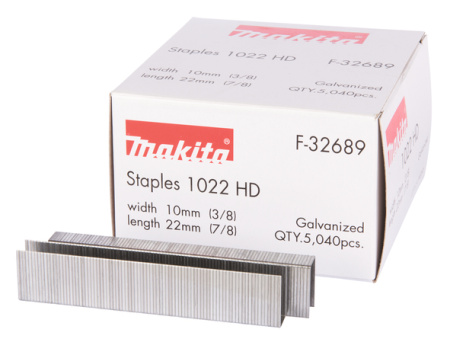 MAKITA F-32689 HAKANEN 22MM, 5040KPL, LEVEYS 10,55MM, VAHVUUS 0,6X1,22MM, DST221