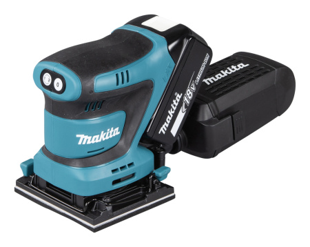 MAKITA DBO481Z TASOHIOMAKONE 18V, 114X102MM PURISTINKIINNITYS, 18V, 2 NOPEUTTA, 1,7KG. RUNKOVERSIO