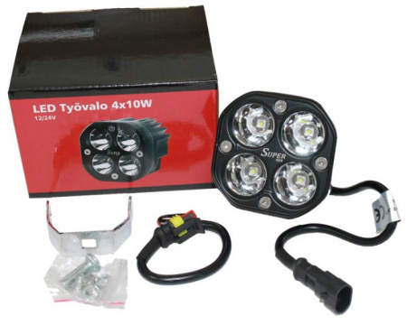 LED TYÖVALO 4"10W CREE