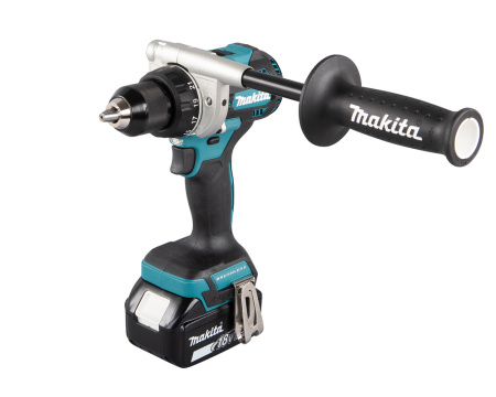 MAKITA DDF486RTJ PORAKONE 18V, 2X5,0AH, HIILIHARJATON, 130/65 NM, 2,6KG, LED-VALO