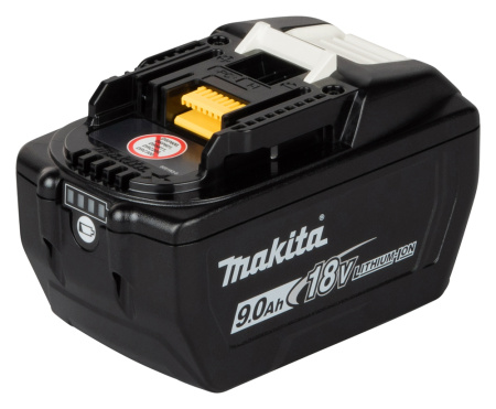 MAKITA 1915H4-0 AKKU BL1890, LXT, 18V, 9,0 AH, LIUKULUKITUS, KAPASITEETTINÄYTTÖ