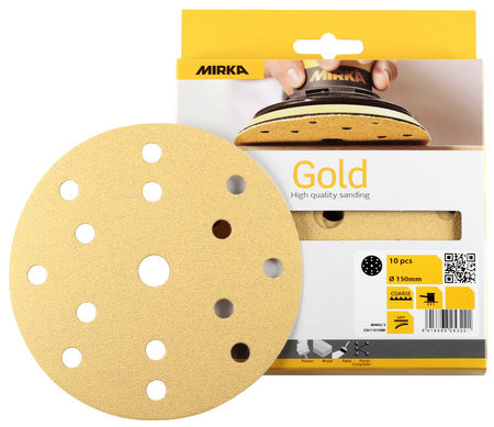 HIOMAPYÖRÖ 150MM 15R P120 GOLD 10KPL