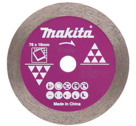 MAKITA D-77263 TIMANTTIKATKAISULAIKKA 76X10MM, JATKUVAKEHÄINEN (LAATALLE), PAKSUUS 1,6MM, DMC300