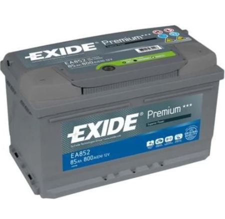 EXIDE PREMIUN AKKU 12V, 85AH/800A, P315, L175, K175 (+/-)