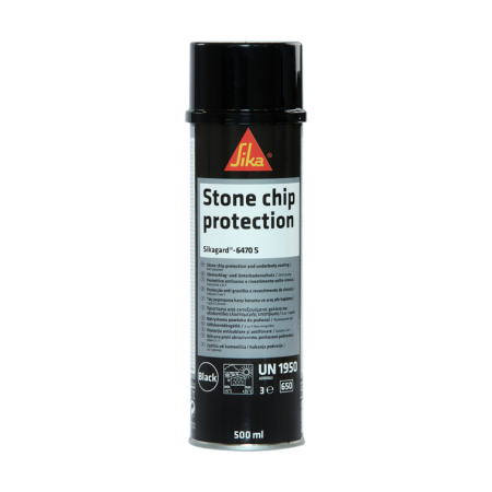 SIKAGARD-6470S MUSTA 500ML