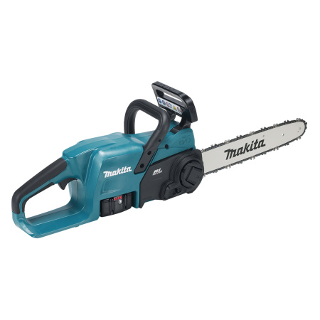 MAKITA DUC357RT KETJUSAHA 18V, 1XBL1850B, DC18RC, HIILIHARJATON, LAIPPA 350MM PIKAKIRISTYS, 7,7 M/S.