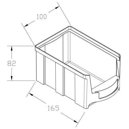 OTTOLAATIKKO 165X100X82MM MVI