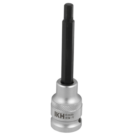 KUUSIOKOLOKÄRKIHYLSY 1/2" 6MM 100MM