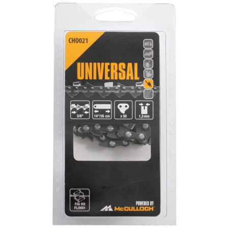TERÄKETJU 14" 50VL 3/8" 1.3MM CHO021