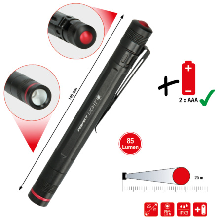 PERFECTLIGHT-TASKULAMPPU, 85 LUMEN