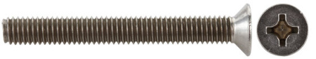 URARUUVI M4X40 10KPL DIN965 A2