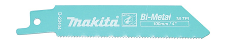 MAKITA B-20404 PUUKKOSAHANTERÄ 100X0,9MM BIM METALLI 1,5-4MM, (18TPI), 5KPL, (S522EF)