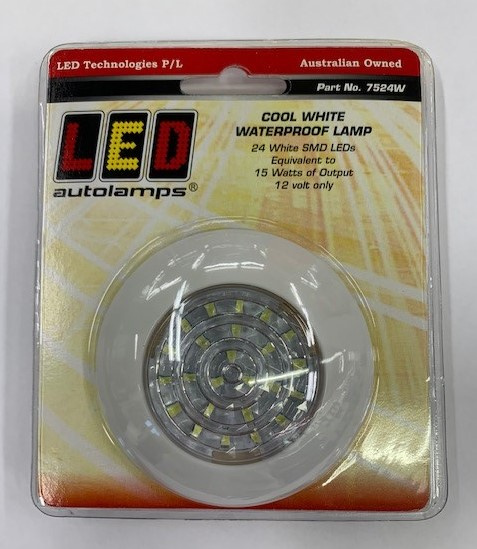 LED-SISÄVALO 12V 75X18 MM VALK 7524W