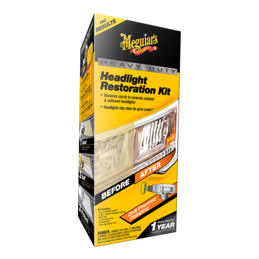 MEGUIARS HEADLIGHT HD RESTORATION KIT G2980