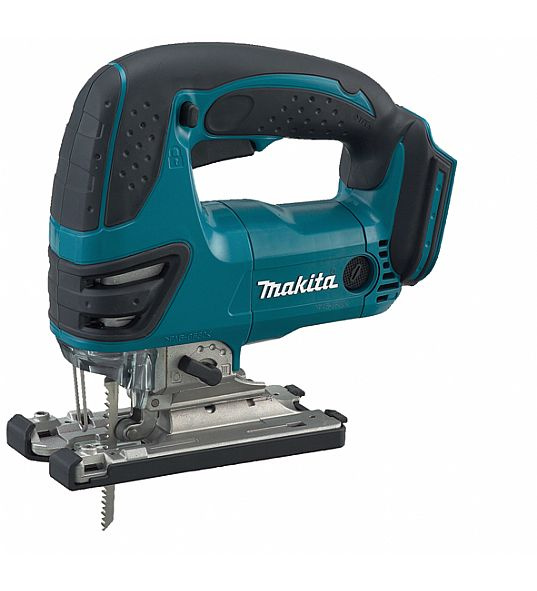 MAKITA DJV180Z PISTOSAHA 18V, KAARIKAHVA, PORTAATON SÄÄTÖ KÄYTTÖKYTKIMESTÄ. RUNKOVERSIO MAK-DJV180Z