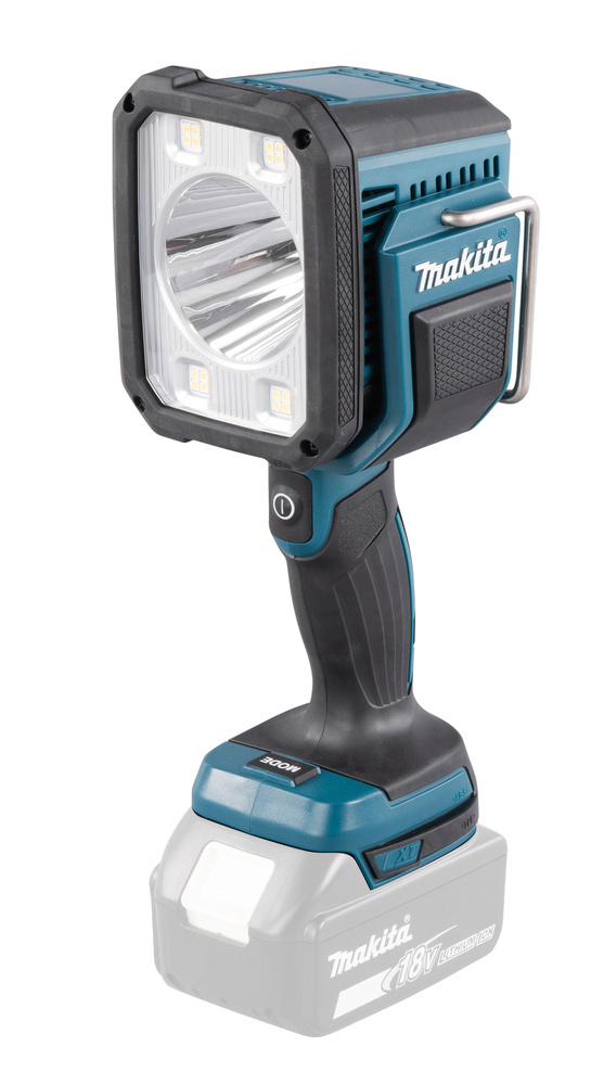 MAKITA DML812 KÄSIVALAISIN LXT AKKU. 1250 LUMEN. KÄÄNNETTÄVÄ VALAISINPÄÄ. RUNKOVERSIO MAK-DML812
