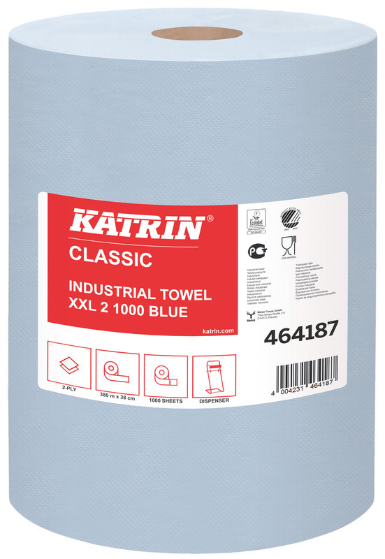 KATRIN TEOLLISUUSPYYHE CLASSICXXL2 SIN. 380M 38CM 225-464187
