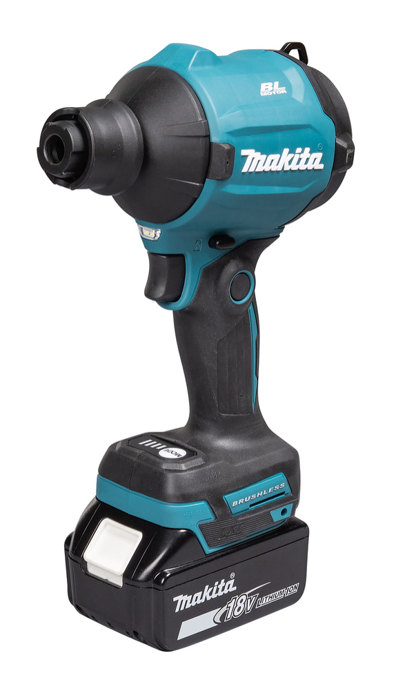 MAKITA DAS180Z PUHALLUSPISTOOLI 18V. TYÖKALUJEN, PORAUSREIKIEN, SUODATTIMIEN YMS. PUHDISTAMISEEN. 5 SUULAKETTA. RUNKOVERSIO MAK-DAS180Z