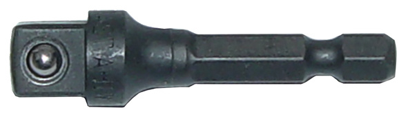 MAKITA P-74865 HYLSYADAPTERI 1/4" BITSIKIINNITYKSESTÄ 3/8" NELIÖPÄÄ HYLSYKIINNITYKSELLE. ISKUNKESTÄVÄ MAK-P-74865