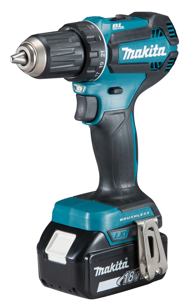 MAKITA DDF485RT PORAKONE 18V, 1X5,0AH, HIILIHARJATON, 50/27 NM, 1,7KG MAK-DDF485RT
