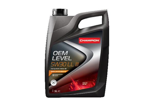 CHAMPION OEM LEVEL 5W30 LL III 5L 1043899