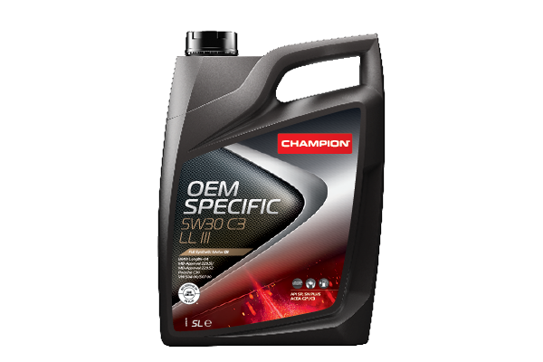 CHAMPION OEM SPEC 5W30 C3 LL 5L 1048184