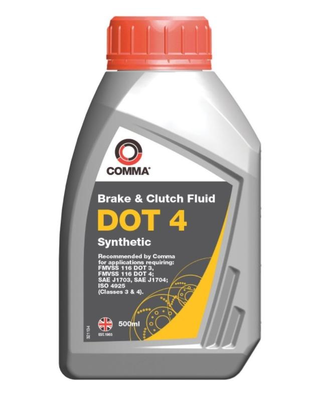 DOT 4 BRAKE FLUID 500ML BF4500M