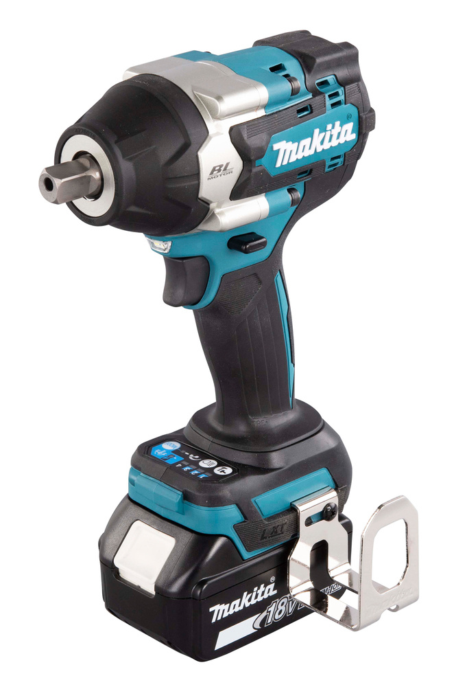 MAKITA DTW701Z MUTTERINVÄÄNNIN 18V, 1/2" LUKITUSKUULALLA, 700NM, HIILIHARJATON. RUNKOVERSIO MAK-DTW701Z
