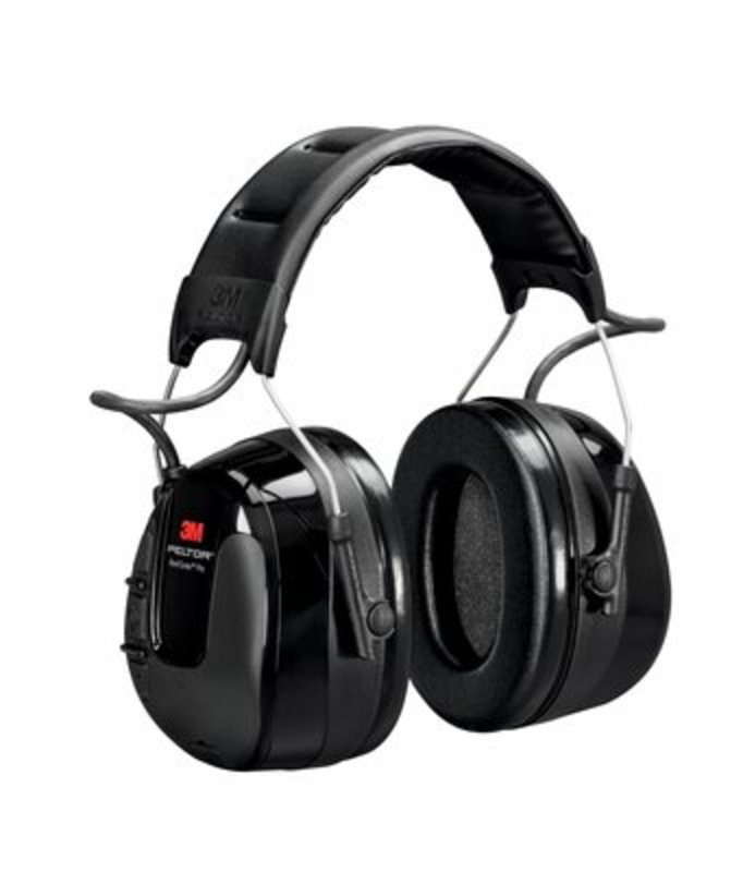 3M PELTOR WORKTUNES  PRO FM-RADIO KUULONSUOJAIN, PÄÄLAKISANKA, MUSTA MHRXS220A