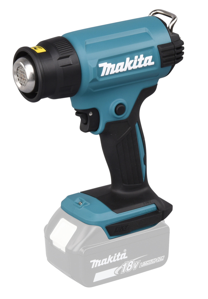MAKITA DHG180Z KUUMAILMAPUHALLIN 18V, 550C°, 200L/MIN. RUNKOVERSIO MAK-DHG180Z