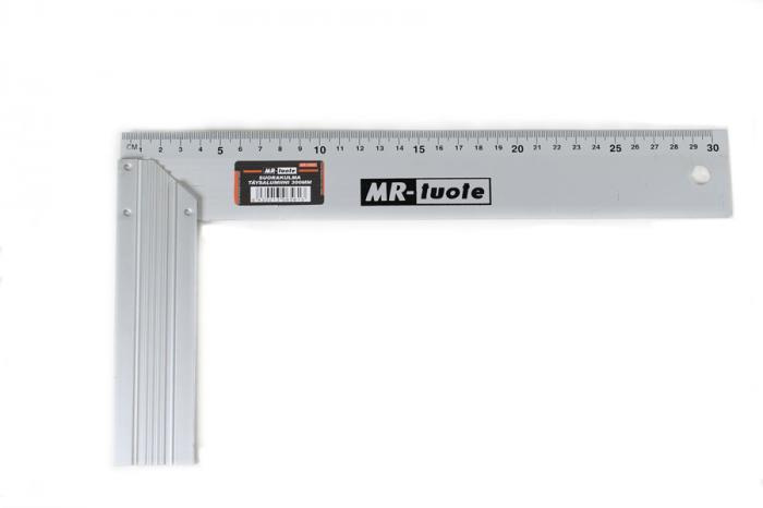 SUORAKULMA ALUMIINI 30CM MR-950