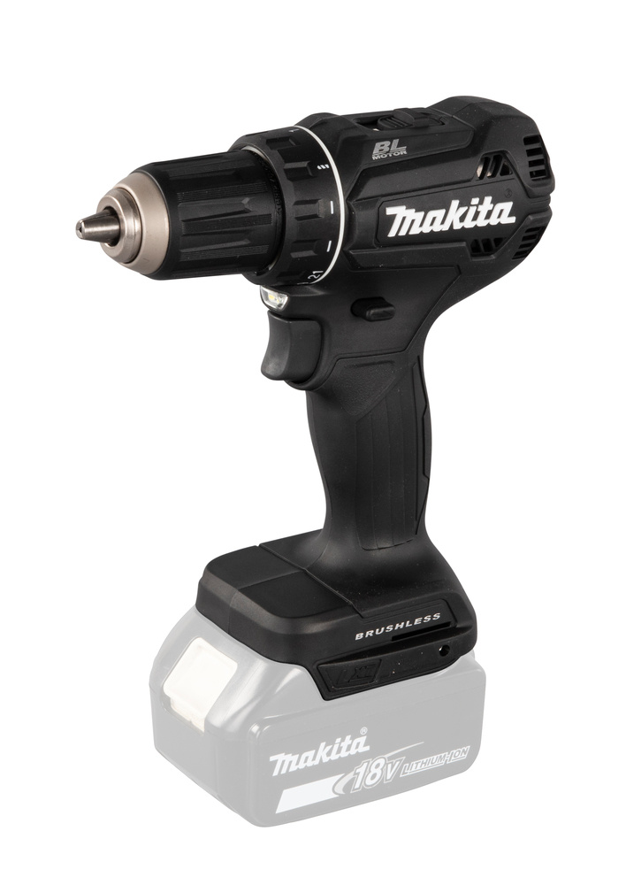 MAKITA DDF485ZB PORAKONE 18V, HIILIHARJATON, 50/27 NM, 1,7KG. RUNKOVERSIO. MAK-DDF485ZB