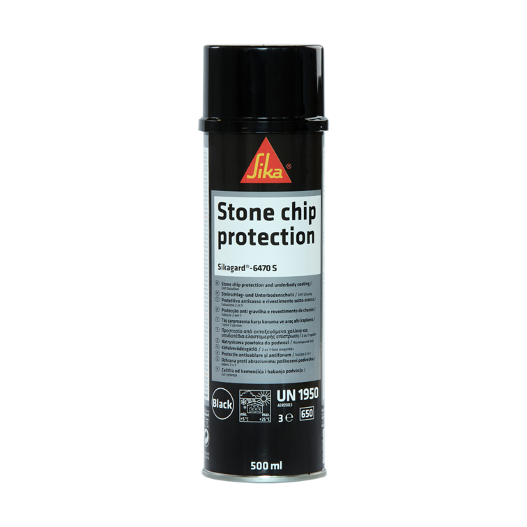 SIKAGARD-6470S MUSTA 500ML 440216