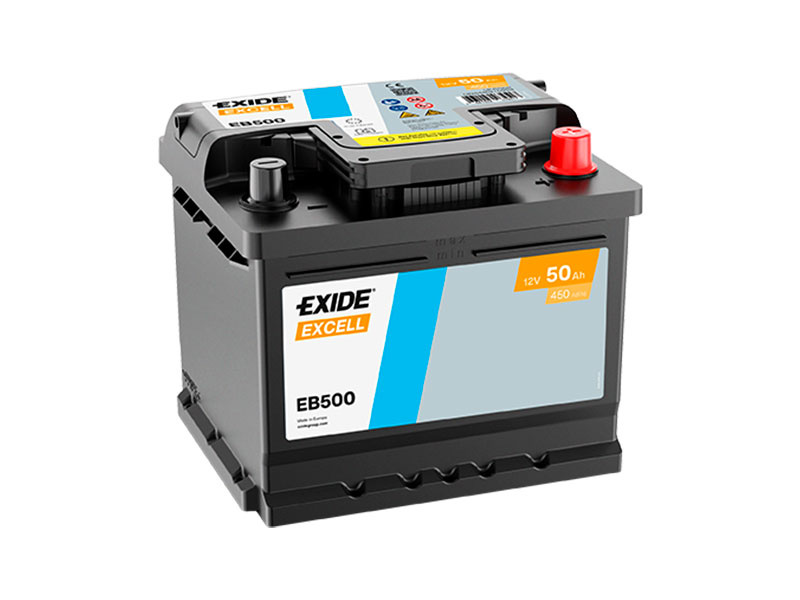 EXIDE-AKKU EXCELL EB500 50AH EB500-1102