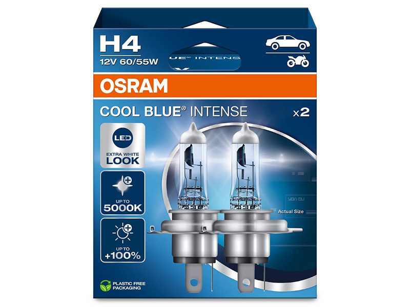 OSRAM COOL BLUE 12V H4 NEXTGEN 10-64193CBN-2HB