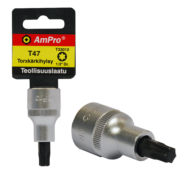 AMPRO TORX-KÄRKIHYLSY 1/2" T50 T33013