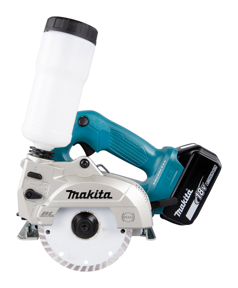 MAKITA DCC501ZX1 LAATTALEIKKURI 18V, LAIKKA 125MM, ULOTTUVUUS 40MM, HIILIHARJATON. RUNKOVERSIO MAK-DCC501ZX1