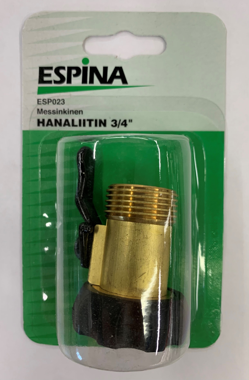 HANALIITIN 1-OS. VIRTAUKSEN SÄÄTÖ 3/4" ESP023
